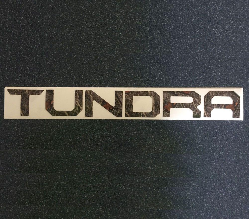 Tundra Logo - 2016 Toyota Tundra Camo Tailgate Insert