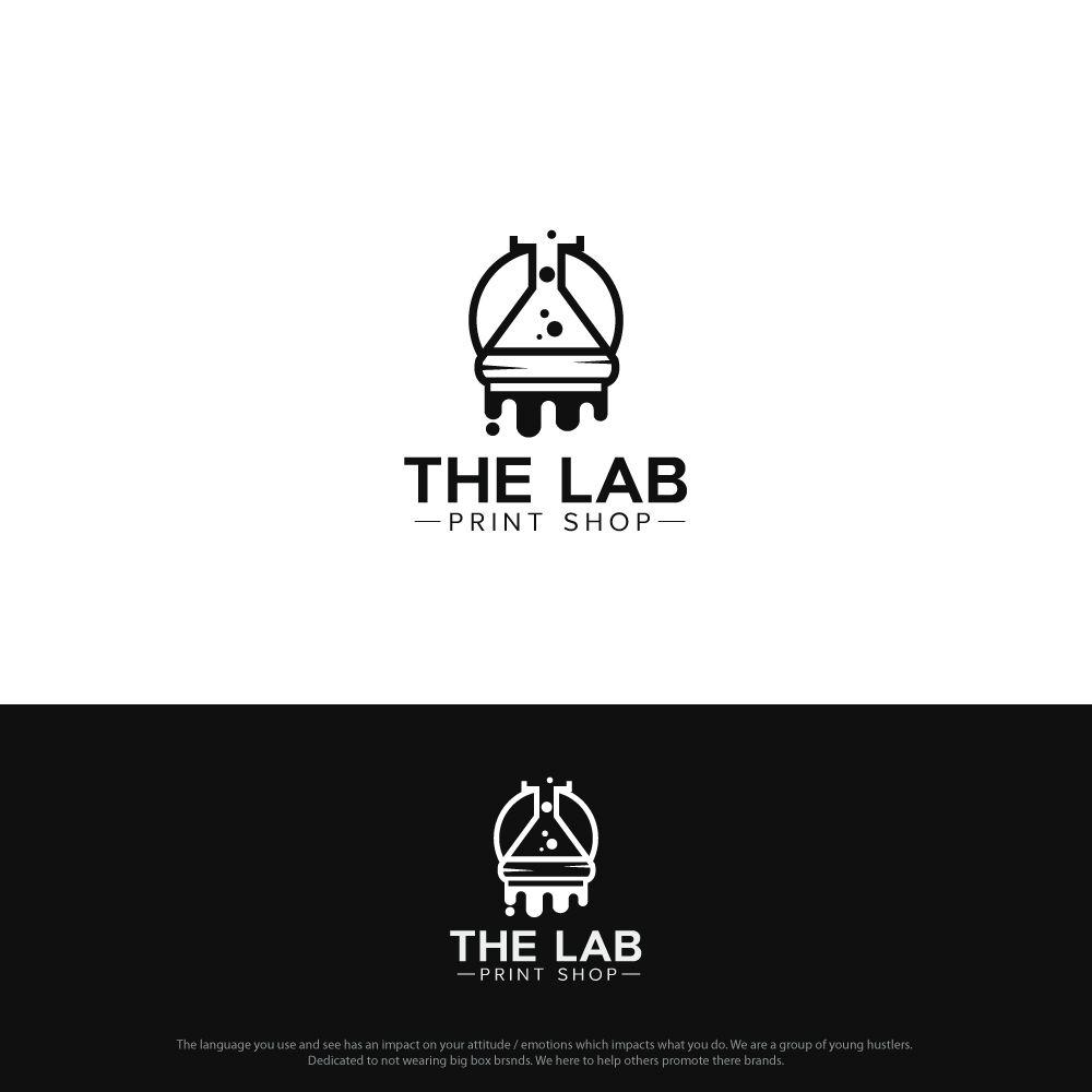 Screen Print Logo - Modern, Upmarket, Screen Printing Logo Design for The LAB Print Shop ...