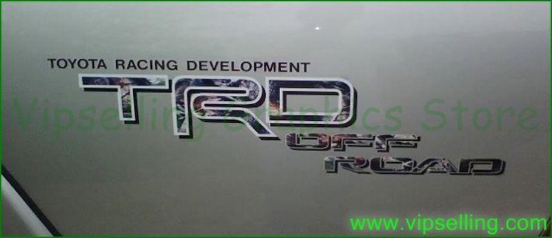 Camo Toyota Logo - Toyota TRD Off Road Rear Quater Panel CAMO Real Tree Decals Kit ...