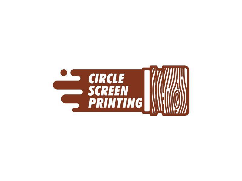 Screen Printing Logo - Circle screen printing by Wahyu Primar Dwiantoro | Dribbble | Dribbble