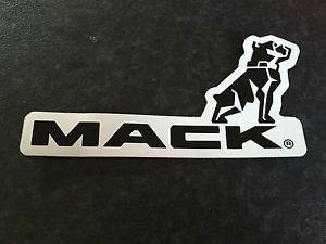 Mack Truck Bulldog Logo - New Genuine Mack Bulldog Logo Small Black/White Bulldog Mack Truck ...