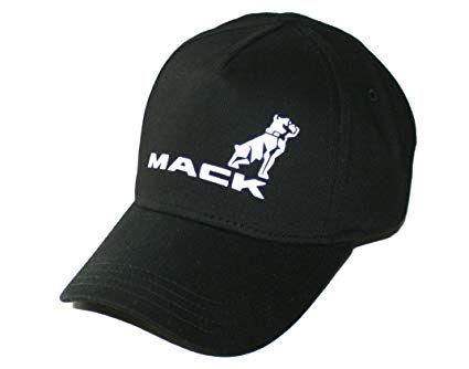 Mack Bulldog Logo - Amazon.com: Mack Trucks Black Bulldog Logo Twill Cap: Sports & Outdoors