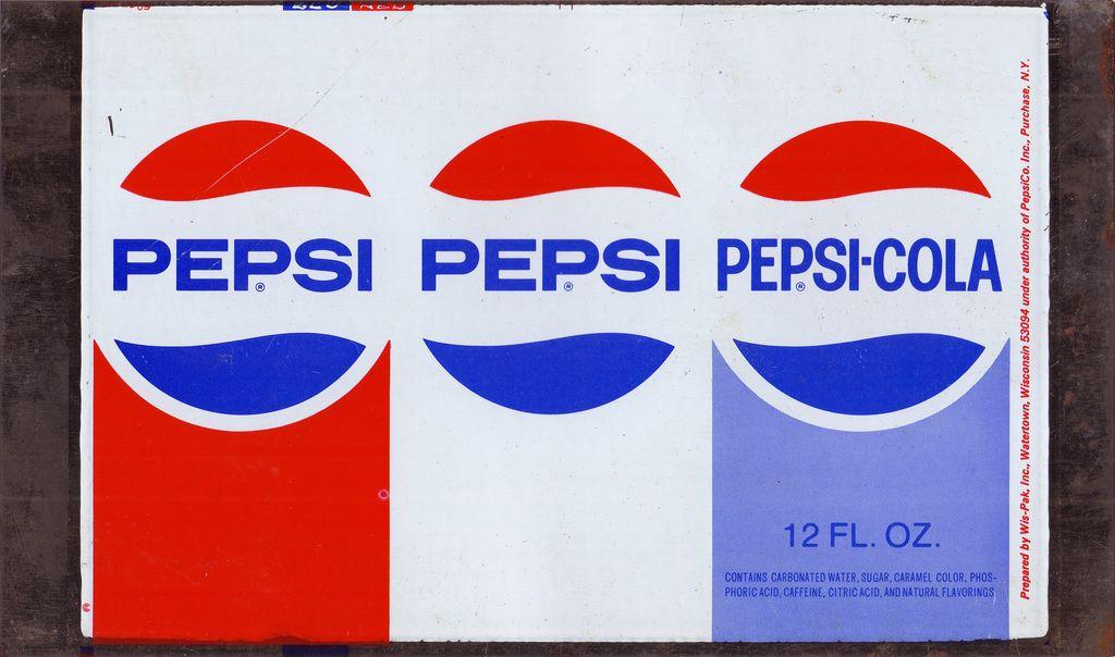 70'S Pepsi Logo - Pepsi can unrolled flat - 1970s - a photo on Flickriver
