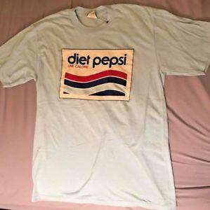 70'S Pepsi Logo - Vintage Diet Pepsi Logo Tee T-Shirt 70's Ebert's Sportswear Custom ...