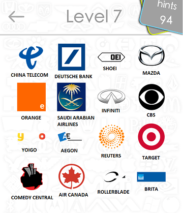 Chinese Telecommunications Company Logo - Logos Quiz Answers: Level 7 Part 4iTouchApps.net – #1 iPhone/iPad ...