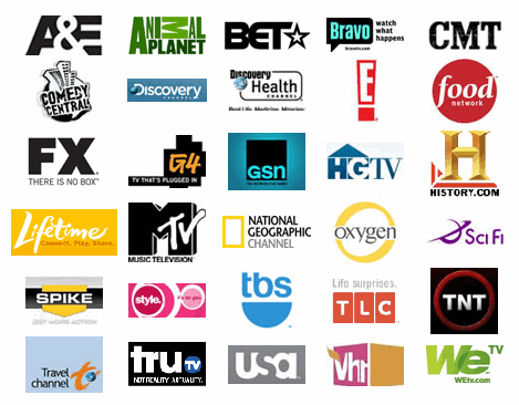 American Cable Company Logo - List of How Many Homes Each Cable Networks Is In