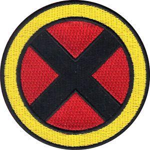 X-Men X Logo - Official Marvel Comics X-Men Wolverine Superhero Logo Iron on ...