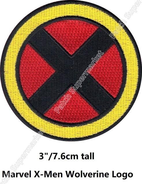 Marvel Wolverine Logo - X men x men Wolverine Super Hero Embroidered Patches Avengers Marvel ...