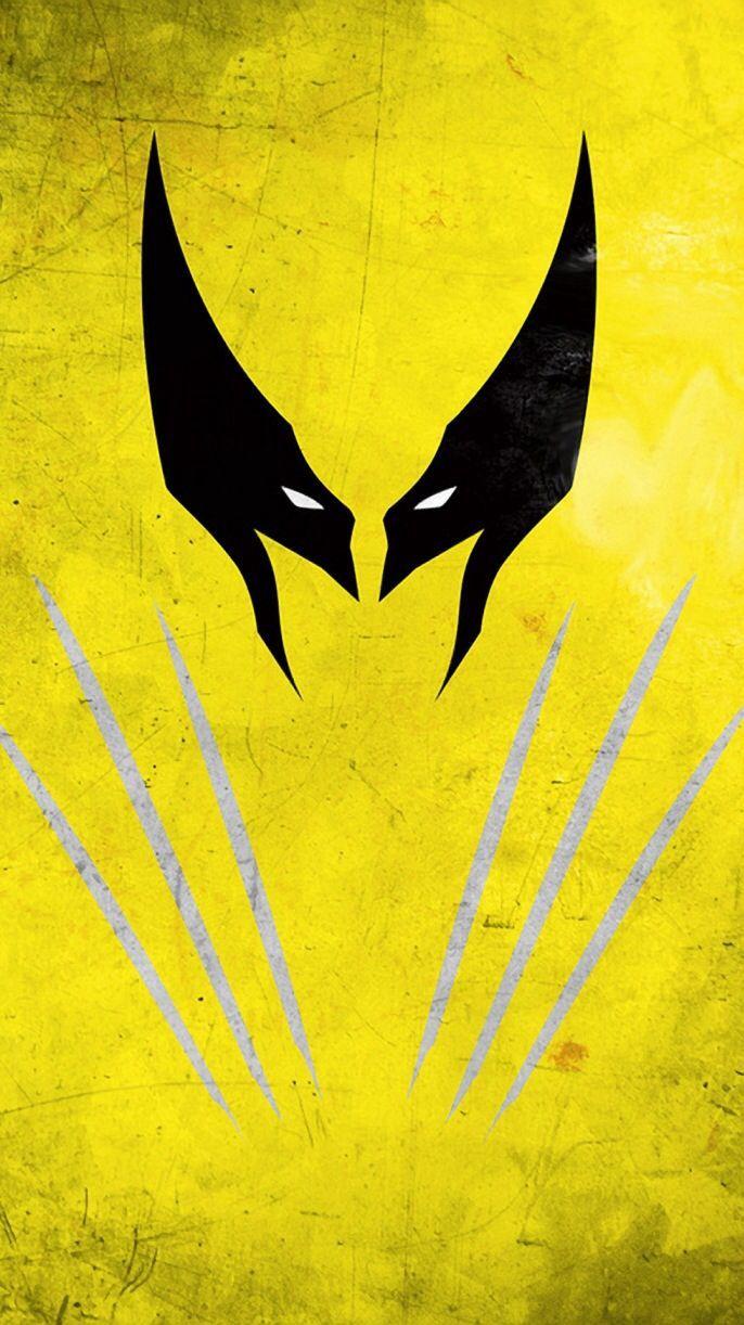 Marvel Wolverine Logo - Minimalist Superhero Posters | Geek | Marvel, Wolverine, Comics