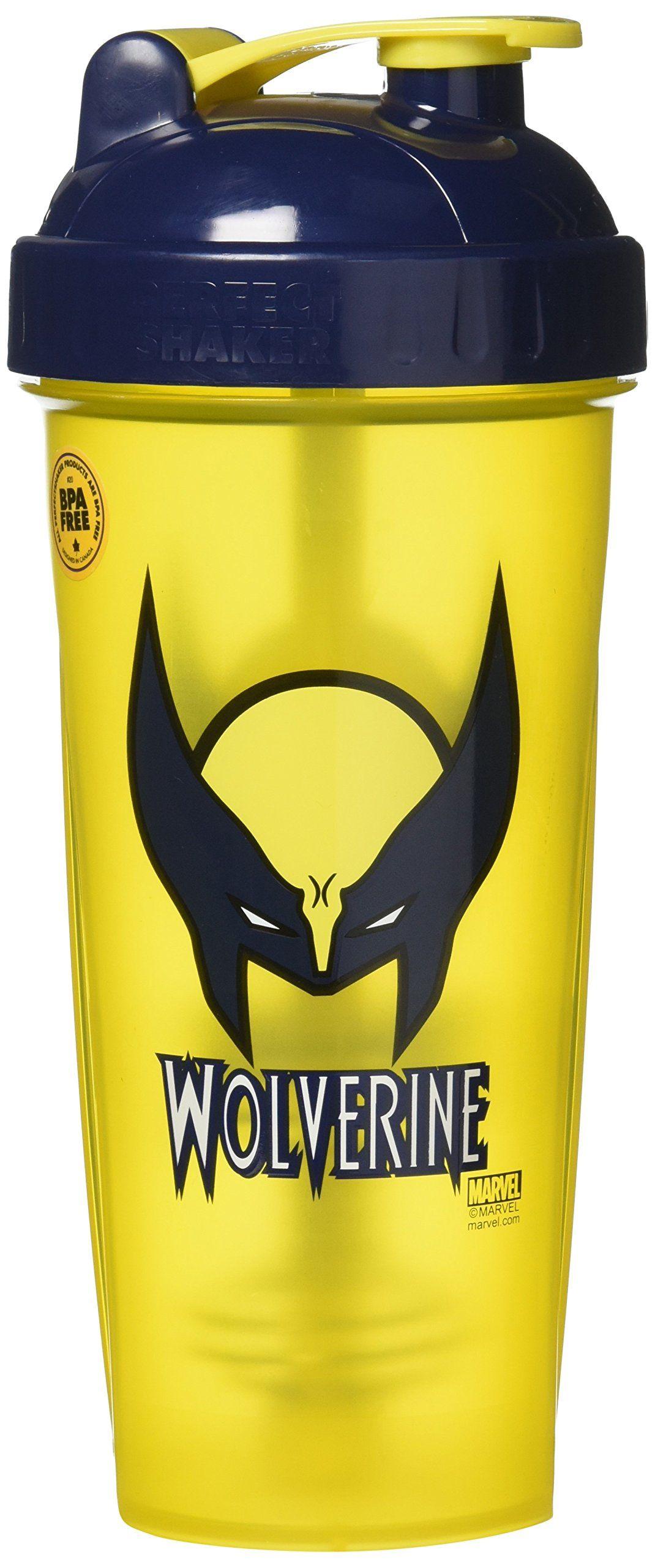 Marvel Wolverine Logo - Amazon.com : PerfectShaker Wolverine Logo, 28 Ounce : Sports & Outdoors