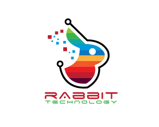 Rabbit Logo - LOGO RABBIT TECHNOLOGY Designed by kukuhart | BrandCrowd