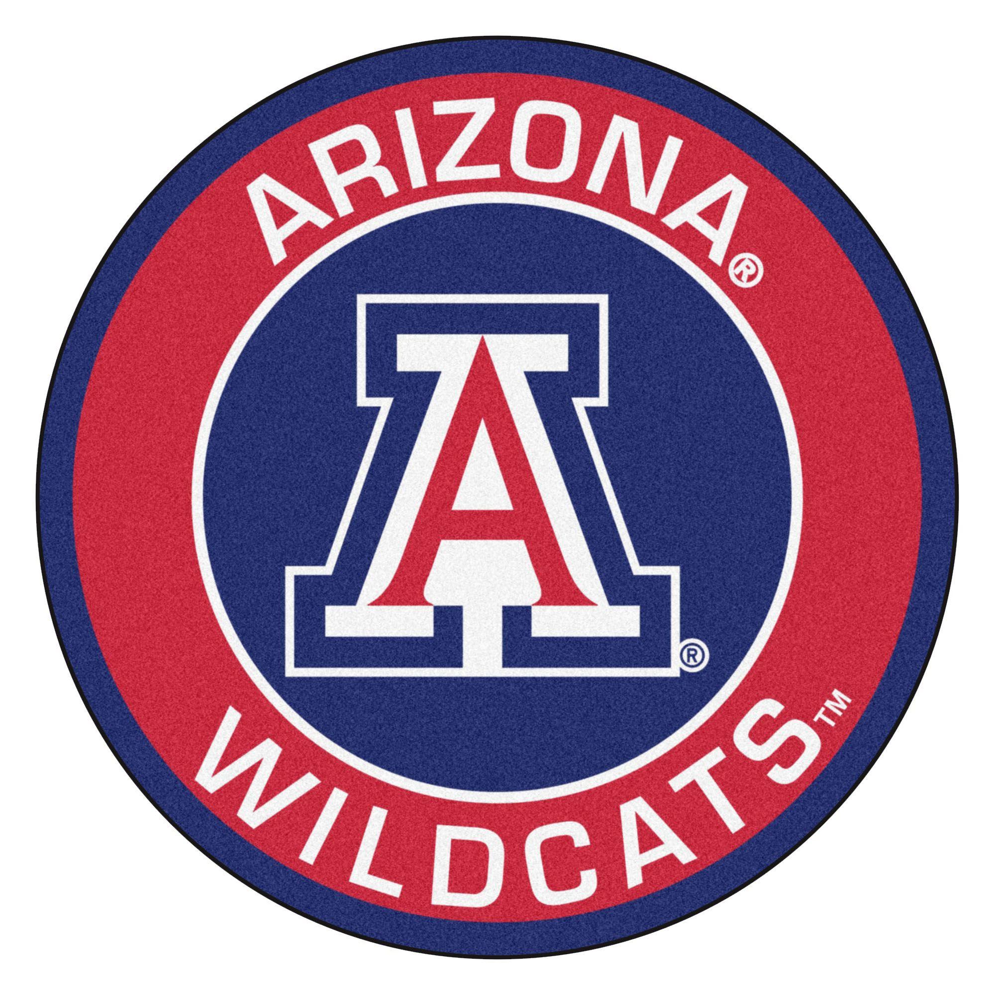 U of Arizona Logo - University of Arizona Wildcats Logo Roundel Mat - 27