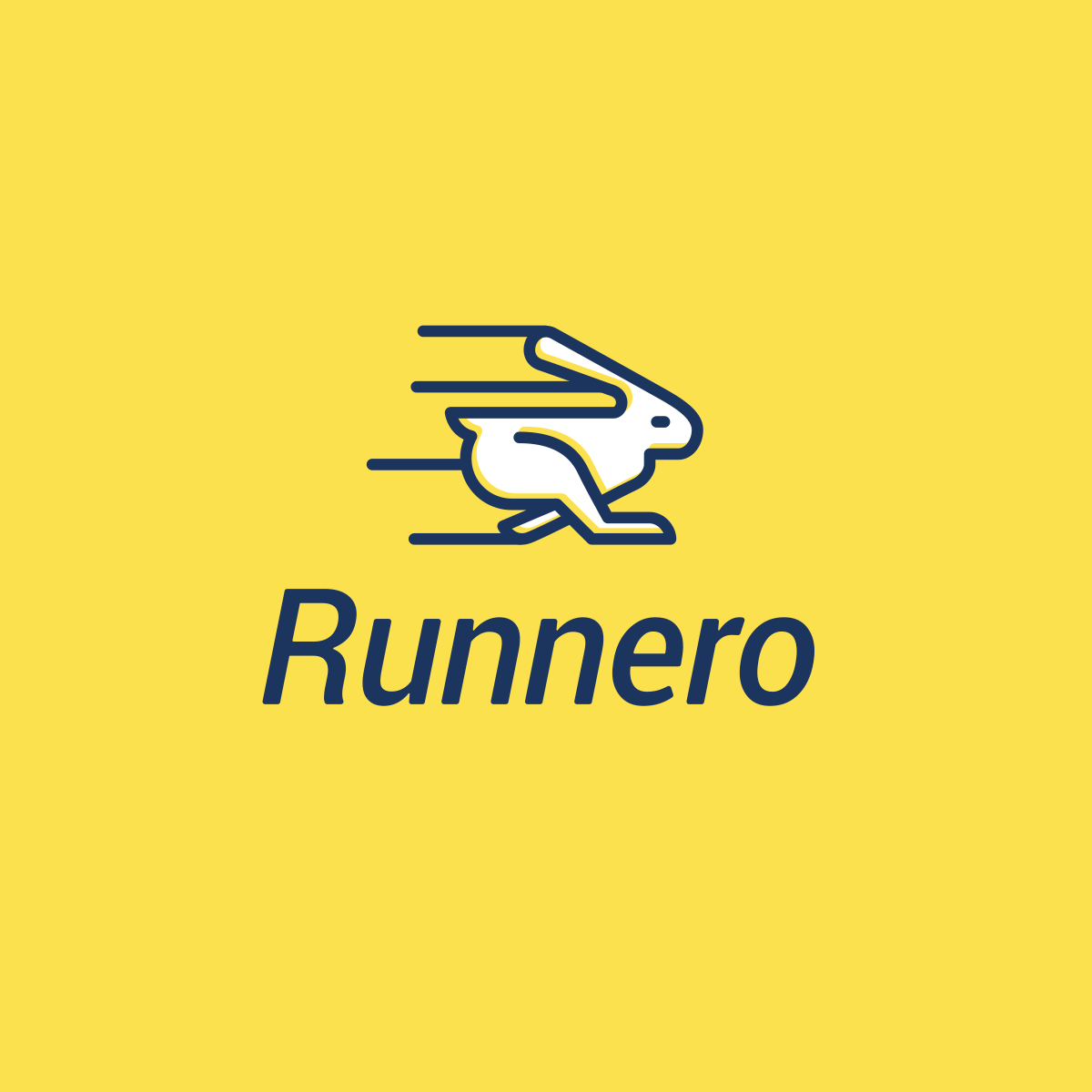 Rabbit Logo - For Sale: Runnero Rabbit logo design | Logo Cowboy