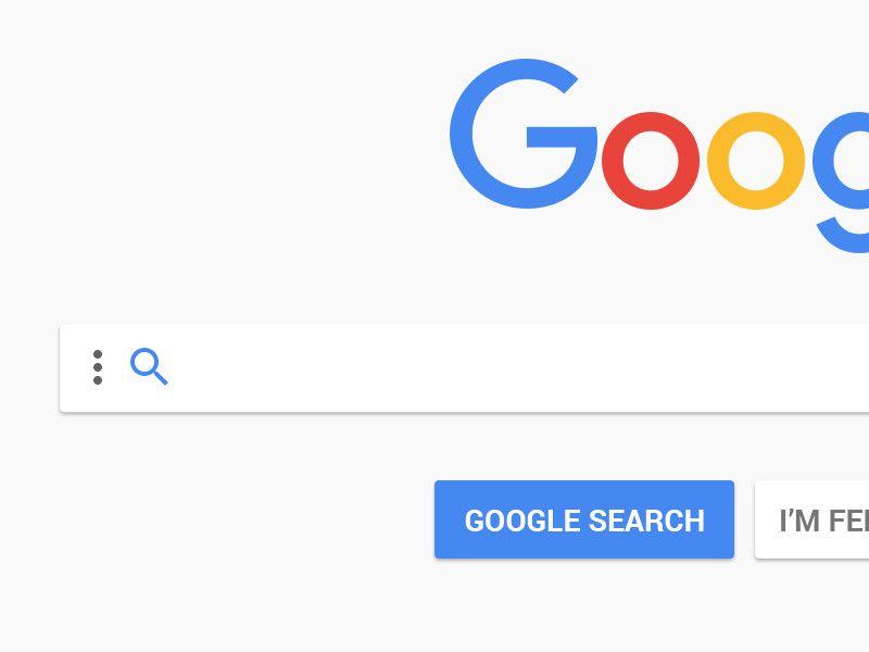 Google Search Logo - Google Search Redesign