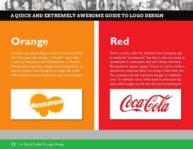 Red and Orange Logo - A quick and extremely awesome guide to logo design