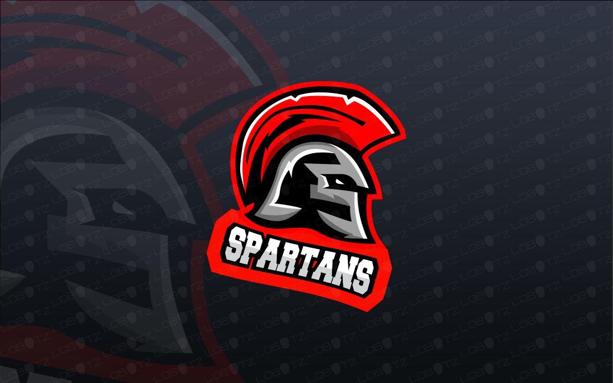 Red Spartan Logo - Spartan ESports Logo | Spartan Mascot Logo For Sale - Lobotz