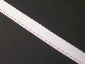 Red Line White X Logo - PYTHON STRAP Woven Polyester Strap Single Red Line 19 x 700m ...