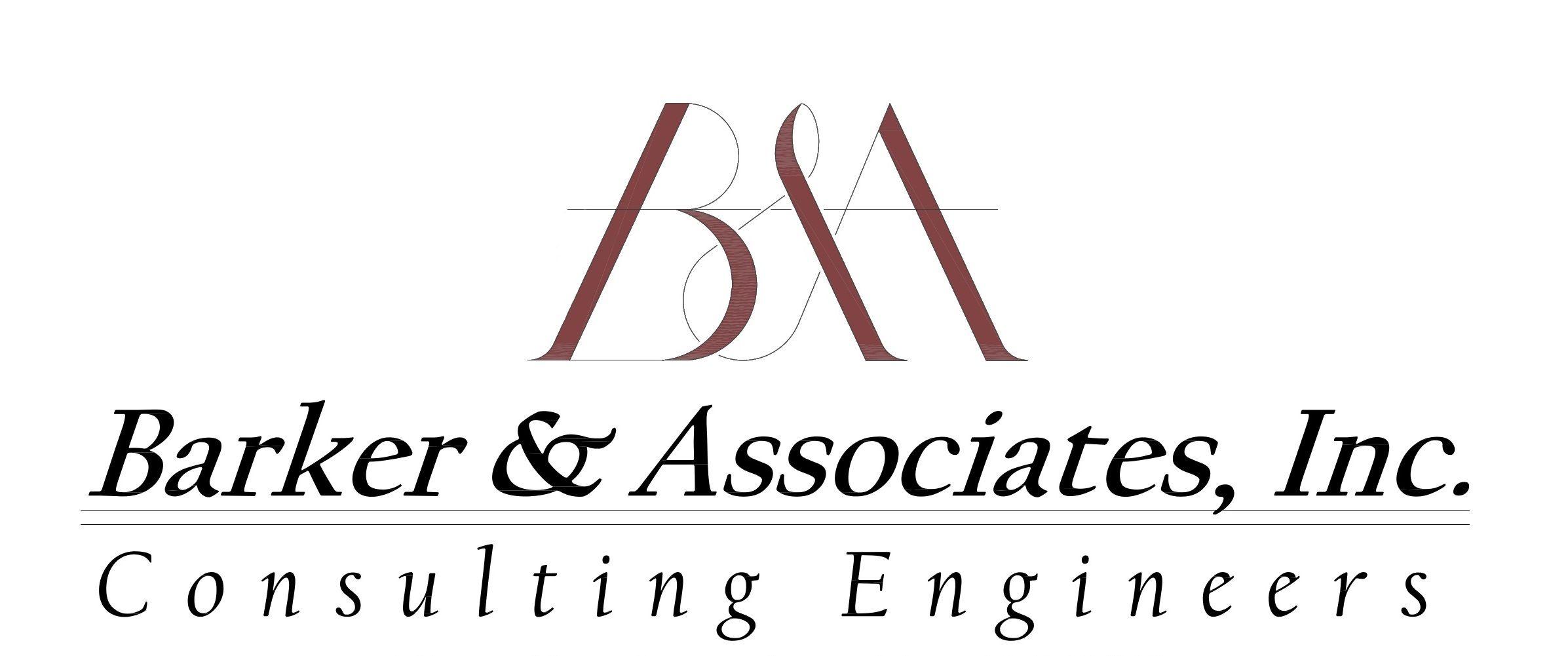 Burgandy and White Rectangle Logo - BA Logo Burgundy On White
