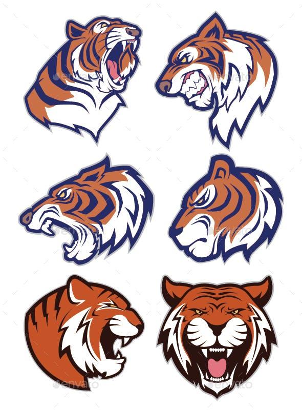 Tiger Mascot Logo - Tiger Mascot Logo by sundatoon | GraphicRiver