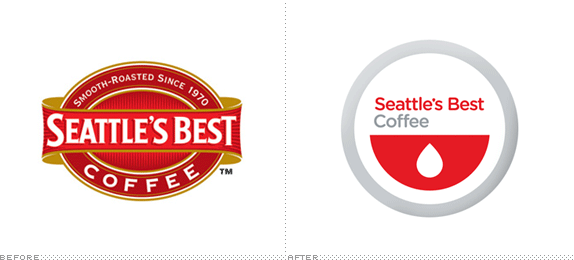 Top Coffee Logo - Brand New: New Seattle's Best: Best-er or Worse?