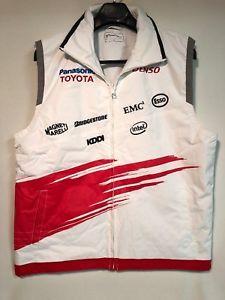 Denso Logo - Panasonic Toyota Racing F1 Formula One Denso Logo Team Vest Size XXL