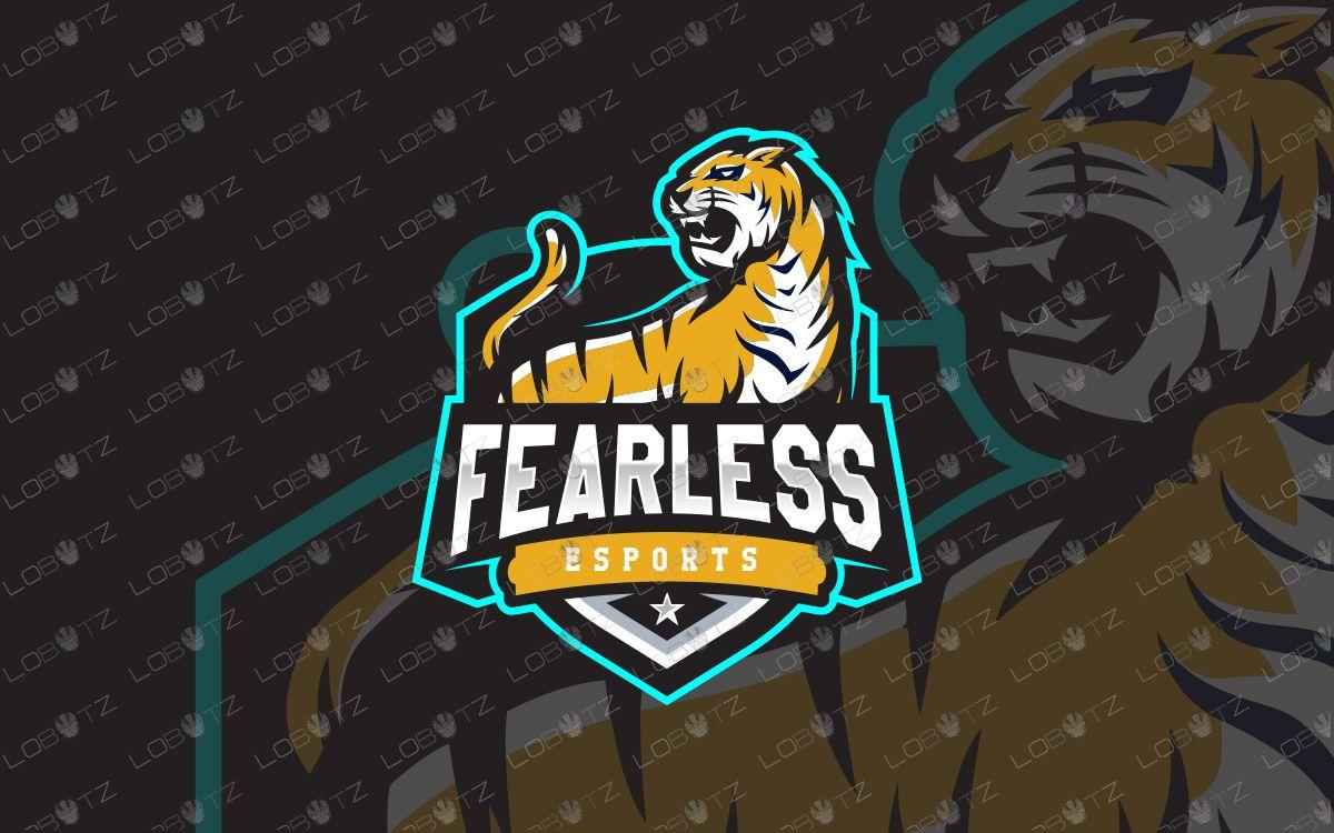 Tiger Mascot Logo - Fearless Tiger Mascot Logo – Tiger eSports Logo For Sale - Lobotz