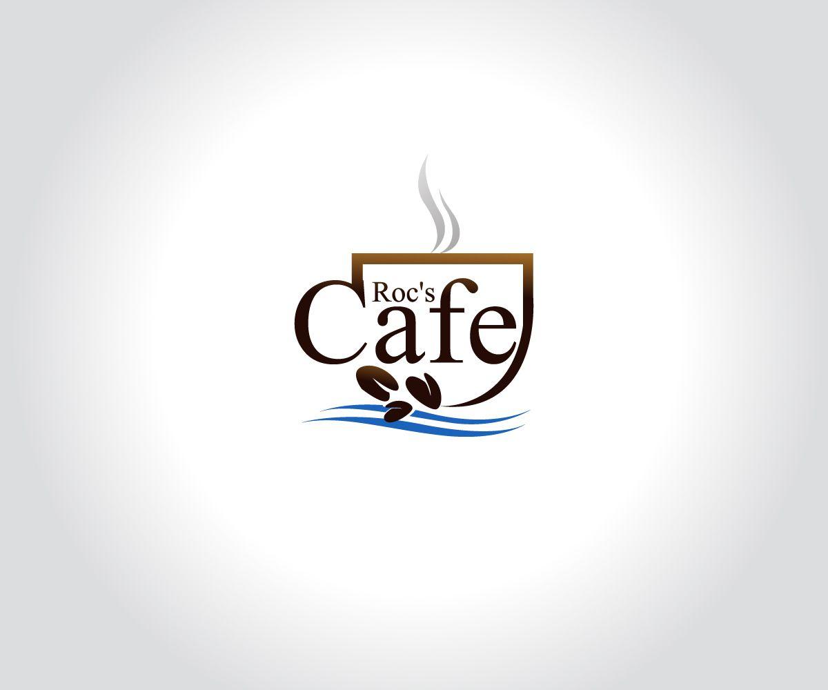 Best Coffee Logo - Elegant, Modern, Cafe Logo Design for Roc's Cafe by MB Design India