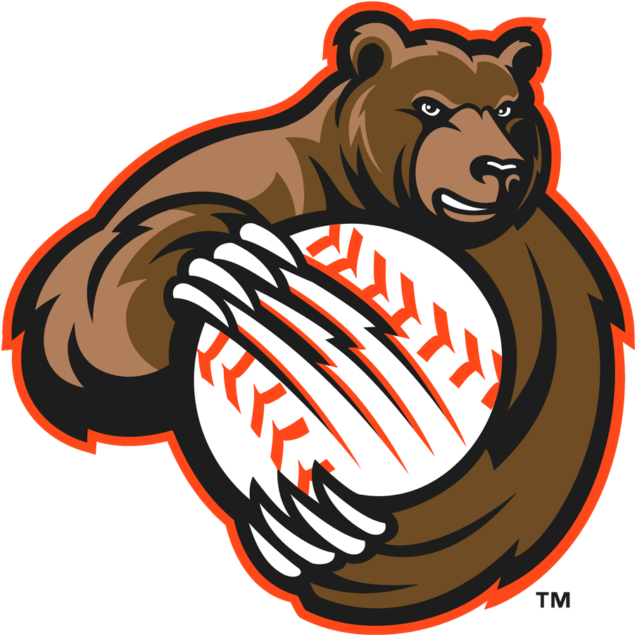 Grizzly Bear Sports Logo - Fresno Grizzlies Alternate Logo - Pacific Coast League (PCL) - Chris ...