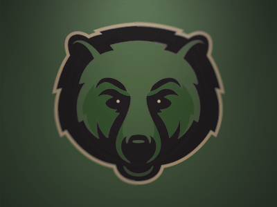 Grizzly Bear Sports Logo - Grizzly Bear Logo by Doug Houvener | Dribbble | Dribbble
