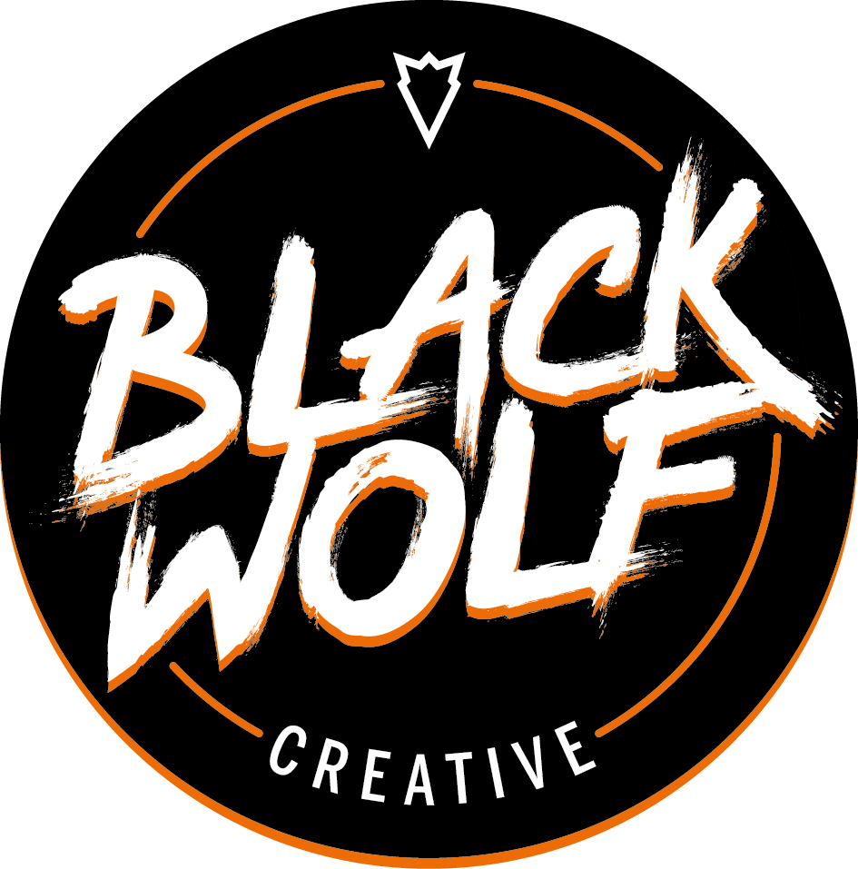 Orange and Black Wolves Logo - Blackwolf Creative - Blog
