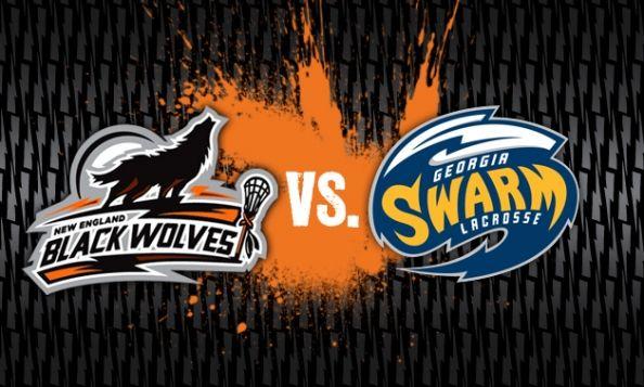 Orange and Black Wolves Logo - New England Black Wolves vs. Georgia Swarm - Mohegan Sun Arena ...