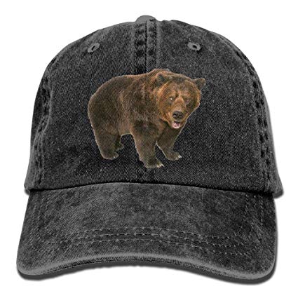 Grizzly Bear Sports Logo - Amazon.com : Baseball Caps Cowboy Hat Cap for Men Women Montana ...