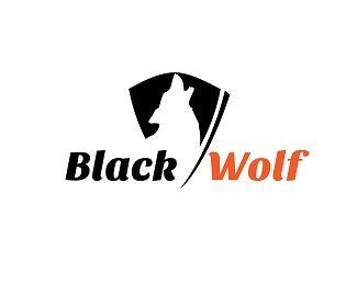 Orange and Black Wolves Logo - Black Wolf Designed by milanvalkovic | BrandCrowd