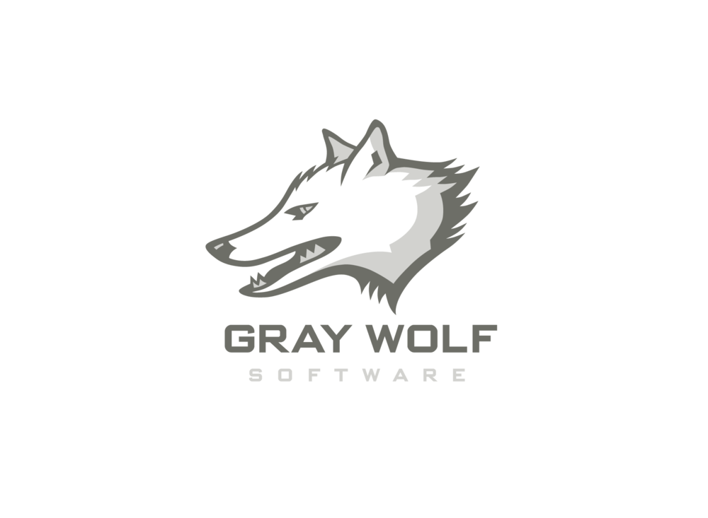 Yellow Software Logo - gray wolf software logo — Yellow Pencil Studio