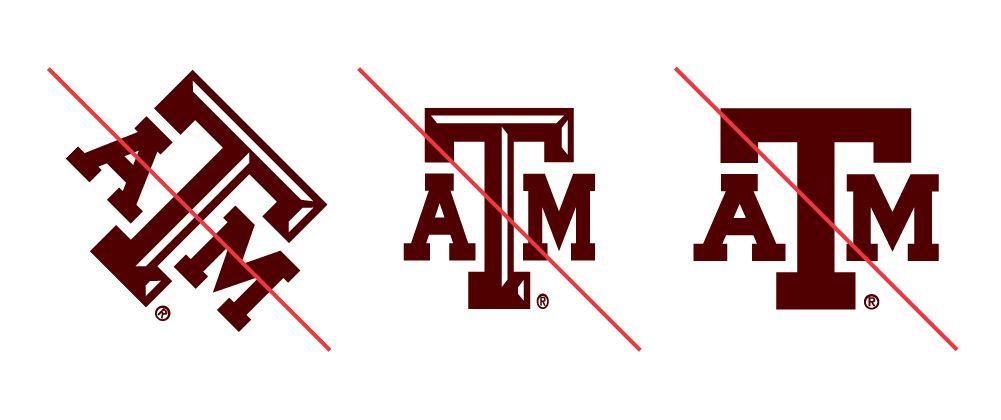 Rotated Logo - Logo Guidelines | University Brand Guide | Texas A&M University