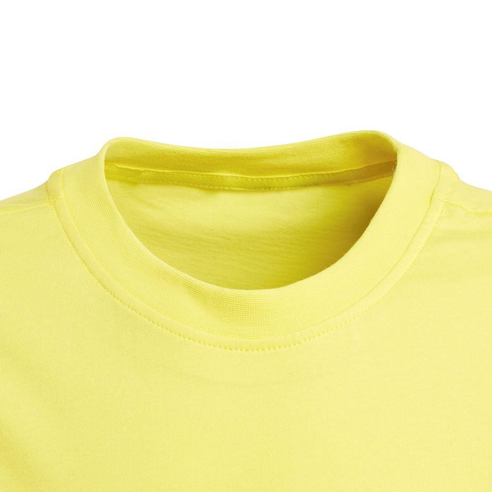 Yellow Addidas Logo - Adidas Logo T Shirt Boys, Dark Grey Buy Online