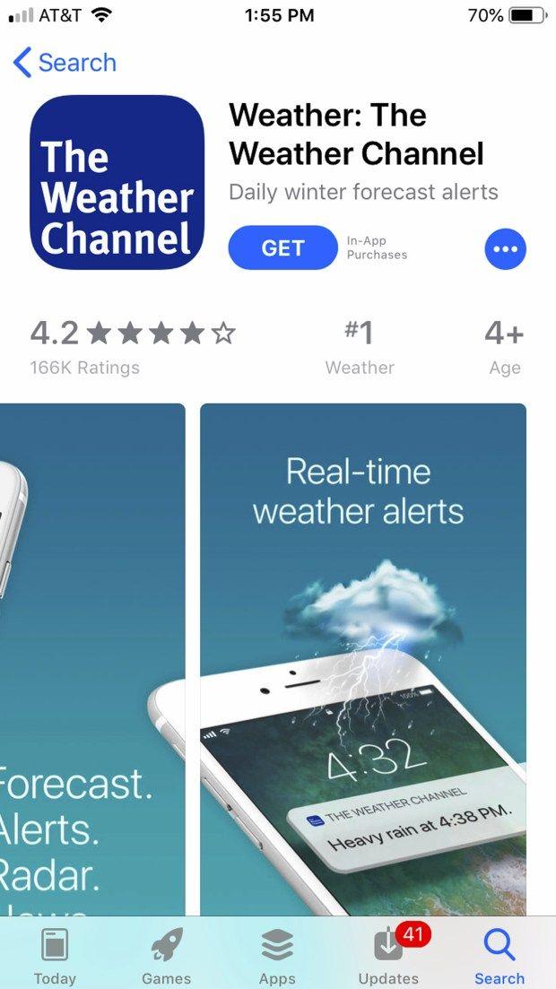 Weather Channel App Logo - Weather Channel app accused of selling users' personal data