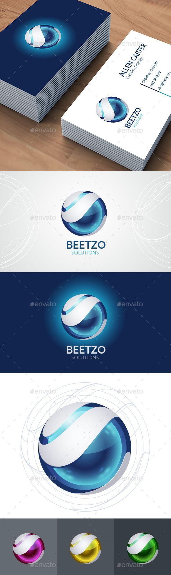 Blue Sphere Logo - Blue Sphere Logo. Logos, Print templates and Logo templates