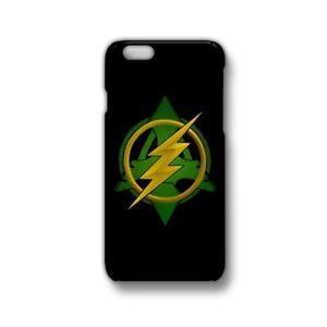 Arrow TV Show Logo - The Flash and The Arrow TV Series Logo Back Case for iPhone