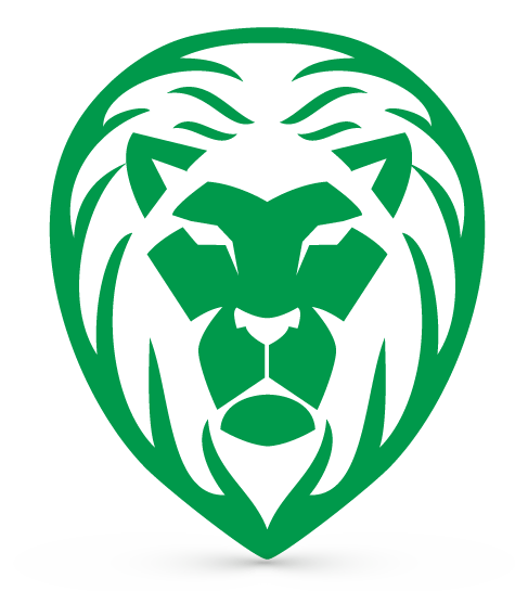Lion Globe Logo - Free Logo Maker - Powerful Lion Head Logo Creator