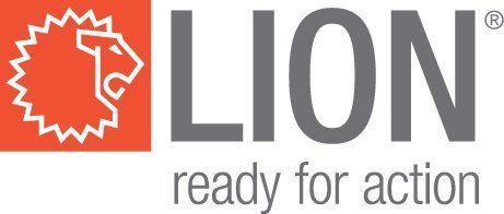 Lion Globe Logo - LION