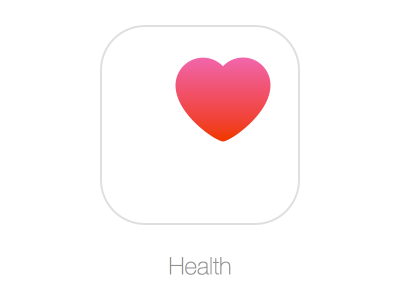 Health App Logo - Apple Health Sketch freebie - Download free resource for Sketch ...