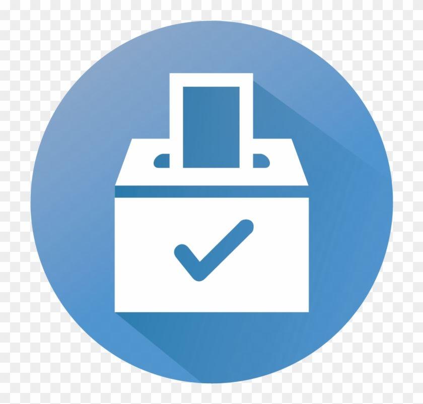 Blue Circular Logo - Aclu Of Ms Voting Rights Icon - Ballot Blue Circular Icons Png ...