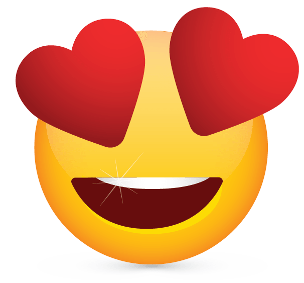 Eyes Emoji Logo - 000836 Heart Eyes Emoji Logo Maker Free Emoji Heart Face Logo Design