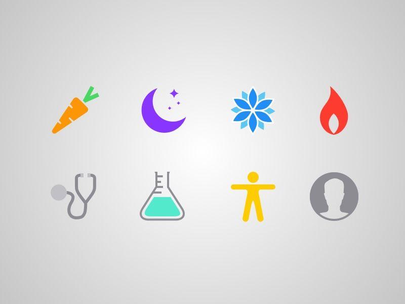 Apple Health Logo - 8 Apple Health Icons Sketch freebie - Download free resource for ...