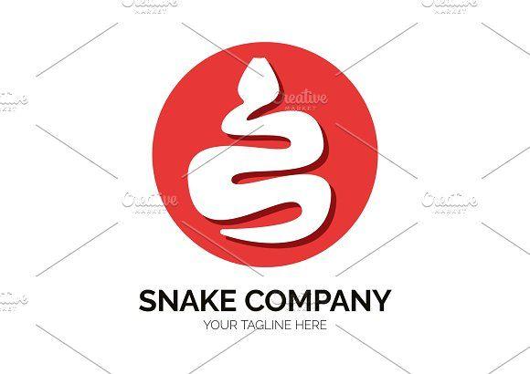 Snake Circle Logo - Snake Logo LOGO REPTILE REPTILE LOGOTYPE PROFESSIONAL MODERN RED RED ...