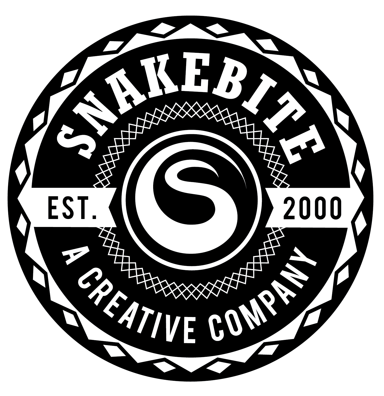Snake Circle Logo - Snakebite Design |
