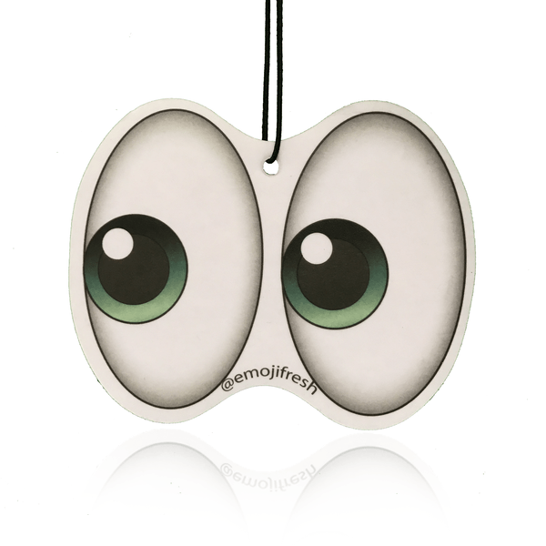 Eyes Emoji Logo - Eyes Emoji Car Air Freshener 