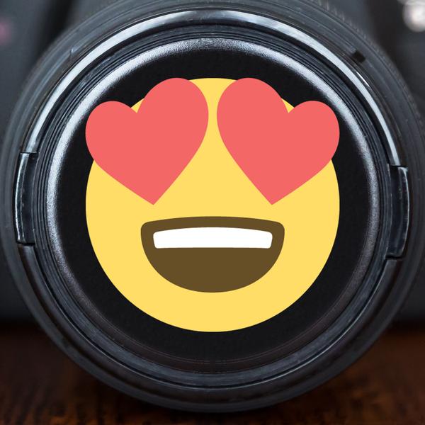 Eyes Emoji Logo - Heart Eyes Emoji – Lens Captions