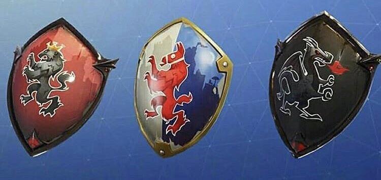 Red Shield Animal Logo - TIL each shield has a different animal on it